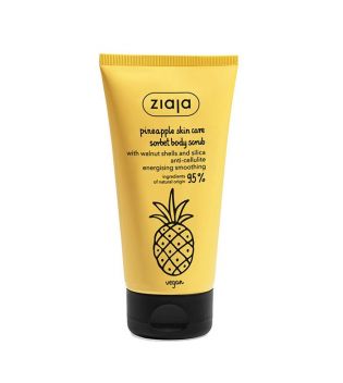 Ziaja - Anti-Cellulite-Körperpeeling mit Walnussschalen und Kieselerde - Ananas