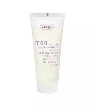 Ziaja - 2-in-1 Duschgel und Shampoo für Männer 200 ml - Zitronenverbene
