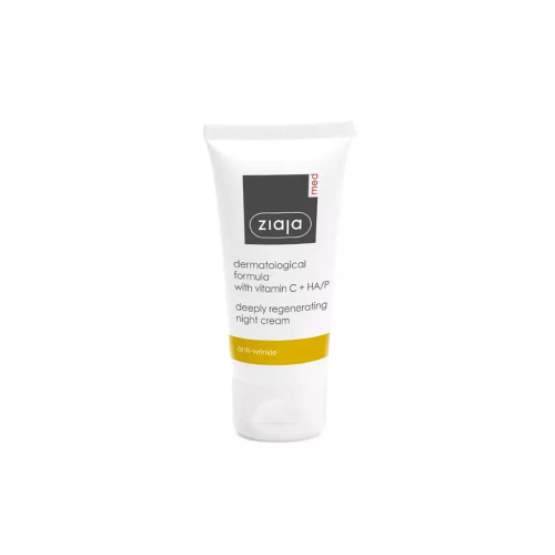 Ziaja Med – *Antioxidant* – Regenerierende Nachtcreme mit Vitamin C und HA/P