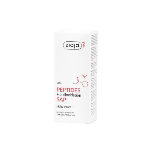Ziaja Med - *Peptides* - Antioxidative SAP Nachtcreme fürs Gesicht