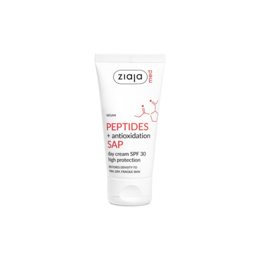 Ziaja Med - *Peptides* - Gesichtscreme LSF 30 mit antioxidativem SAP