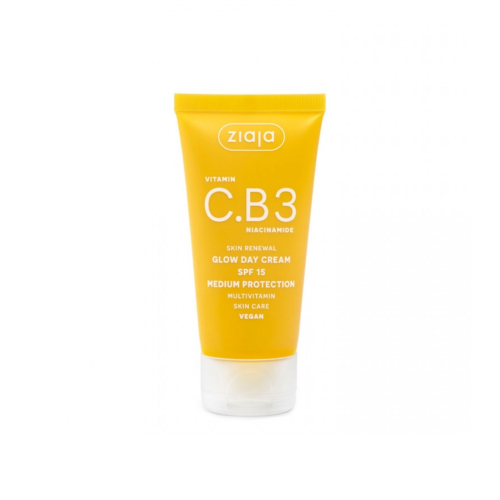 Ziaja - *Vitamin C.B3 Niacinamide* - Sonnenschutz für das Gesicht Glow SPF15