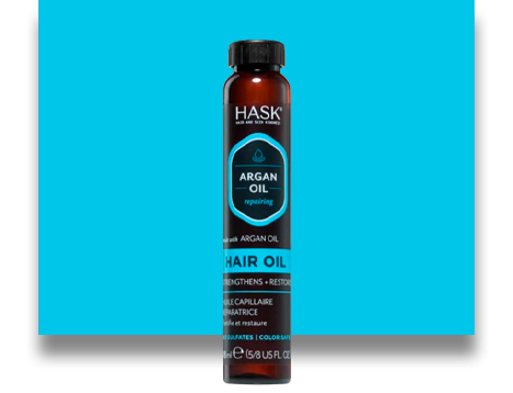 Hask - Aceite Capilar Abrillantador y Reparador - Argan Oil