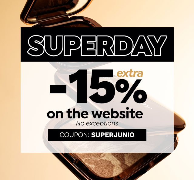 SUPERDAYS  -15% en toda la web
