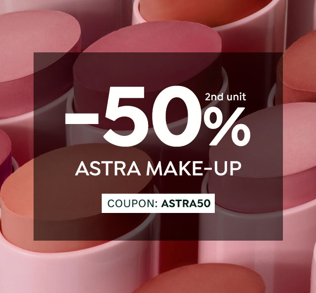 2ª al 50% Astra Make-Up