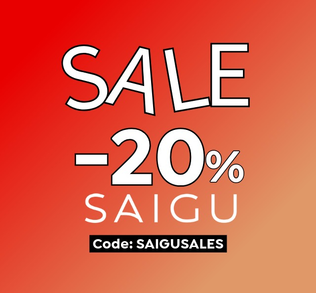 REBAJAS -20% Saigu
