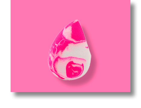 REGALO - Ibra - Esponja para maquillaje - Marmolado Rosa